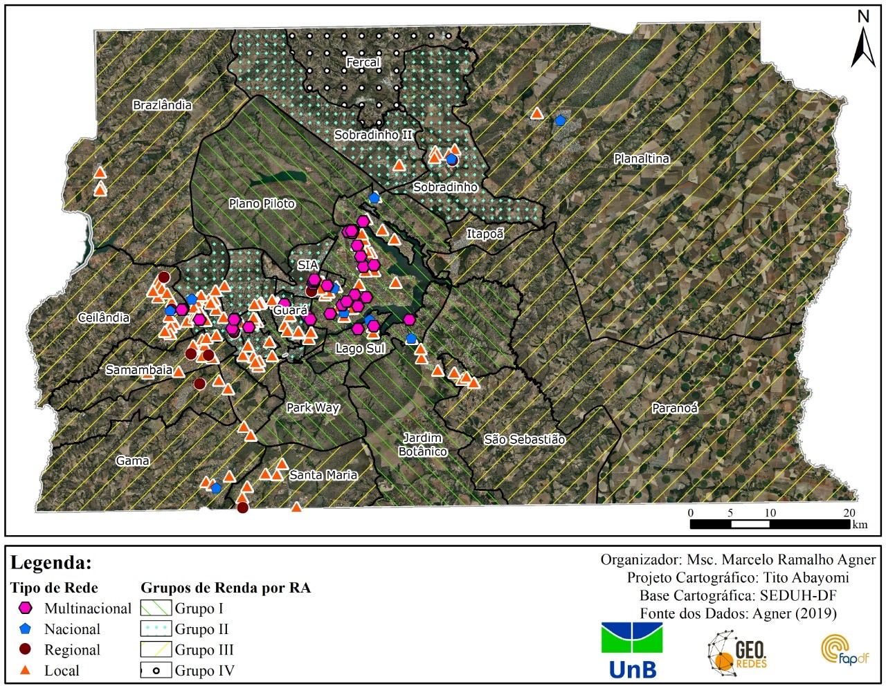 Geographic Dynamics of the Supermarket Sector in Brasília (DF)