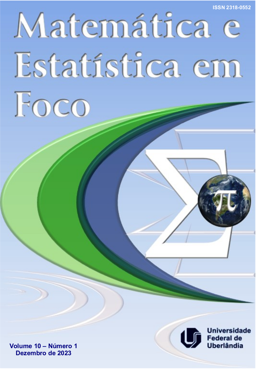 					Visualizar v. 10 n. 1 (2022): Matemática e Estatística em Foco
				