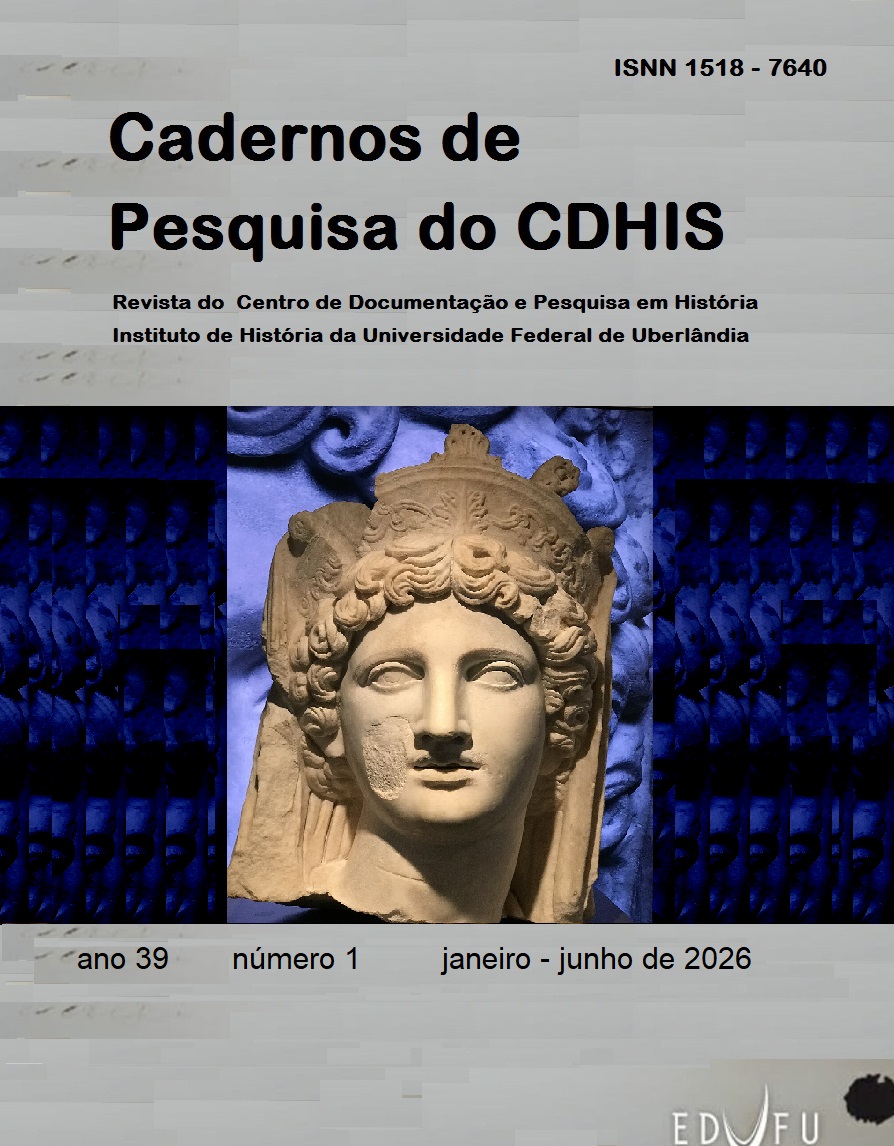 					Visualizar v. 39 n. 1 (2026): Dossiê: Quando a mulher era Deus: o sagrado e o feminino na Antiguidade
				