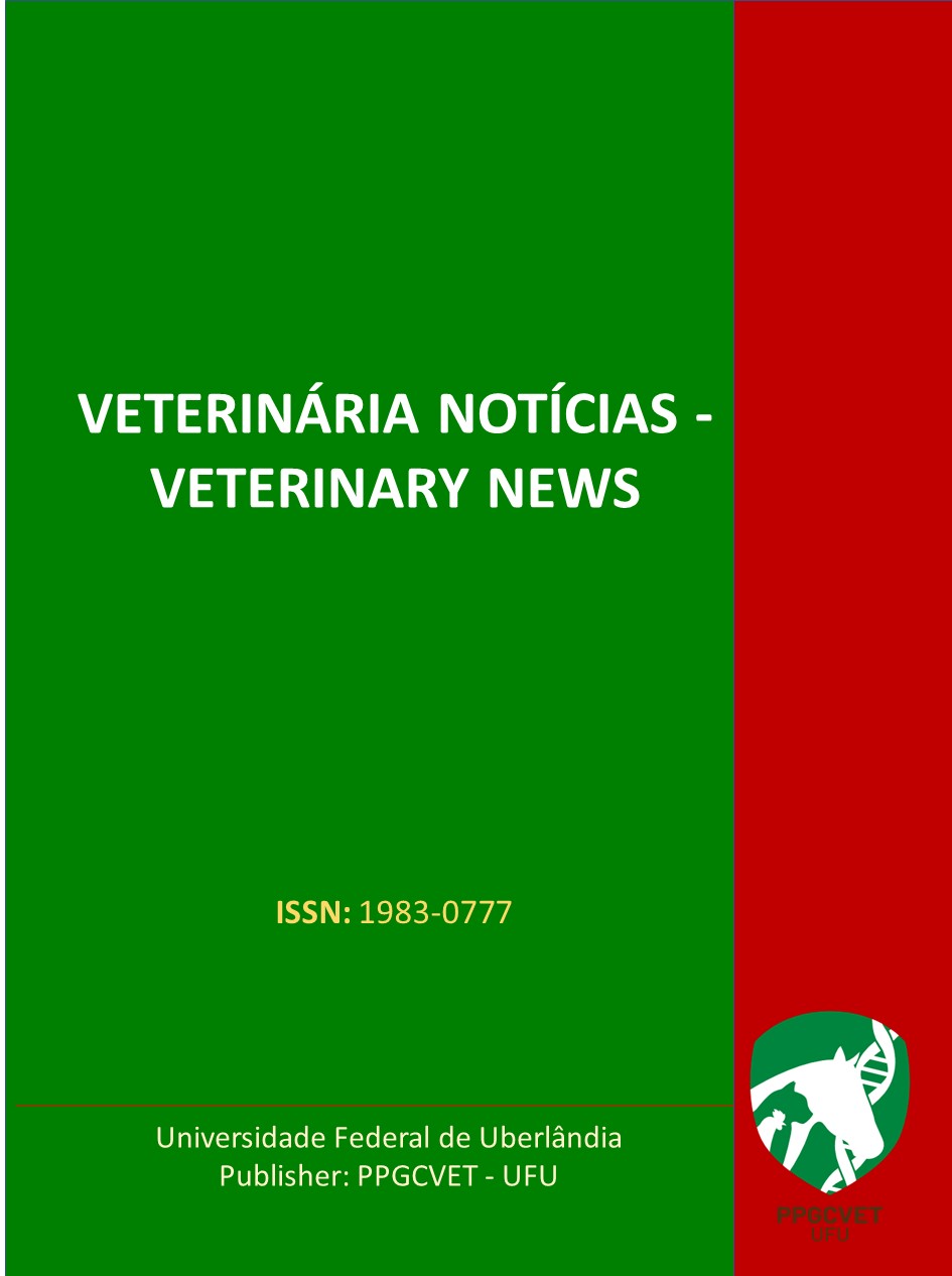 					View Vol. 29 No. 1 (2023): Veterinária Notícias - Veterinary News
				
